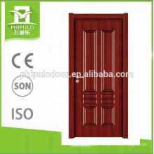 Modern design melamine HDF door popular in India market